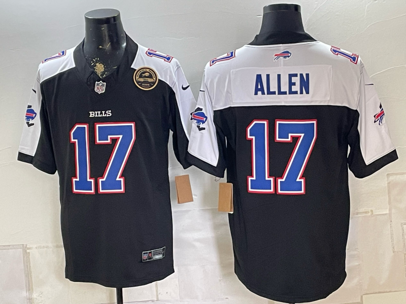 Men 2026 Buffalo Bills #17 Allen black Nike Limited NFL Jersey 0831004